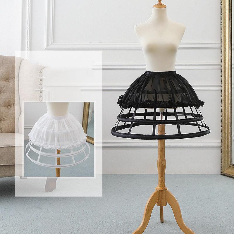 パニエ ワイヤー入り ワンピース ドレス ロリータ ゴージャス 仮装 イベント パーティー 衣装 プリンセス 可愛い 結婚式 - 画像 (6)