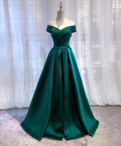 カラードレス ロングドレス グリーン オフショルダー 緑 パーティードレス ウェディングドレス ウエディングドレス 結婚式 二次会 披露宴 花嫁 演奏会 発表会