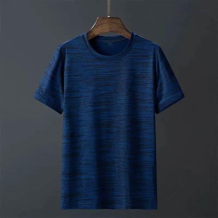 ドライtシャツ tシャツ 2枚セット メンズ 速乾Tシャツ 春 カットソー 夏 冷感 スポーツウェア 半袖tシャツ 速乾 ラウンドネック - 画像 (3)