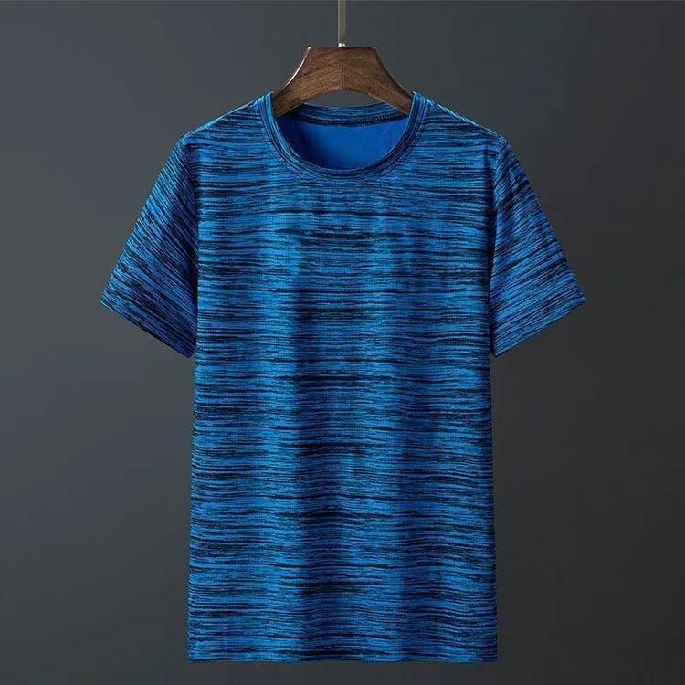 ドライtシャツ tシャツ 2枚セット メンズ 速乾Tシャツ 春 カットソー 夏 冷感 スポーツウェア 半袖tシャツ 速乾 ラウンドネック - 画像 (4)