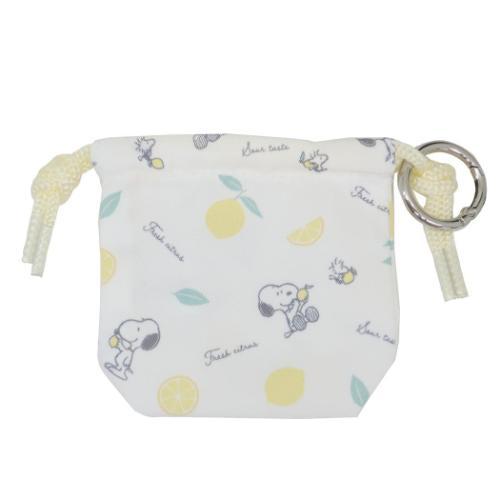 PEANUTS スヌーピー ちび巾着 ミニ巾着袋 レモン ピーナッツ