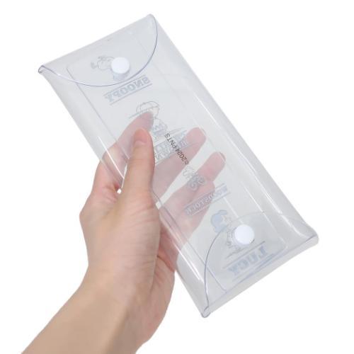 PEANUTS スヌーピー キャラクター クリアポーチ クリアマルチケース フレンズ ピーナッツ - 画像 (2)