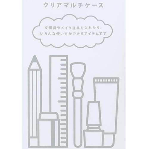 PEANUTS スヌーピー キャラクター クリアポーチ クリアマルチケース フレンズ ピーナッツ - 画像 (4)