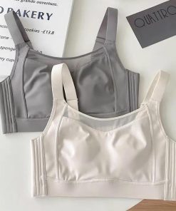 下着 ブラジャー 胸を小さく見せるブラ 2枚セット 大きいサイズ 無地 シンプル ナイトブラ スッキリ 胸を小さく見える フルカップ 背中