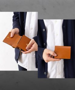 ハービー 正規品W スロウ 財布 二つ折り ミニ財布 SHORT WALLET ショートウォレット メンズ レディース レザー 本革 牛革 ブランド プレゼント ギフト 軽量 日本製