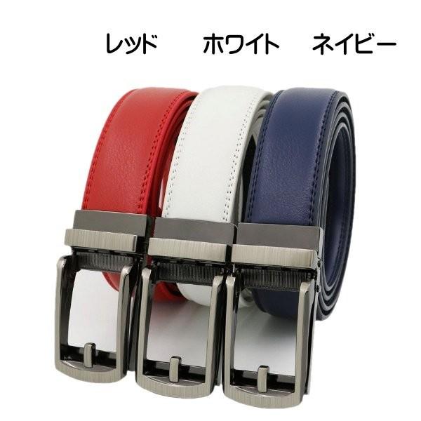 ベルト メンズ 穴なし オートロック ビジネス 120cm 自動 コンフォート 無段階 無調整 スーツ フォーマル 本革 レザー 紳士 ブランド 父の日 敬老の日 クリック - 画像 (5)