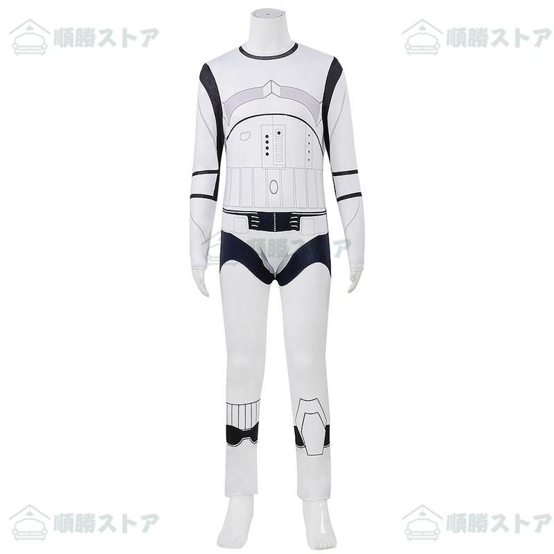 ハロウィンコスプレ 子供 スターウォーズ コスプレ ハロウィン仮装 ハロウィン コスプレ衣装 ハロウィングッズ 子供コスプレ 子供服 可愛い キッズ - 画像 (3)