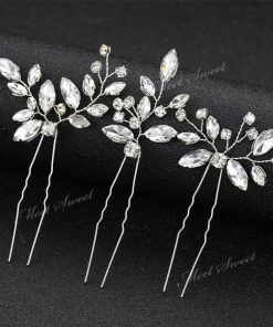 ウェデイング Uピン セット ヘッドピース ヘッドドレス ゴールド シルバー アレンジ小物 ウエディング ブライダル 花嫁 二次会 パーティー 結婚式 披露宴 発表会