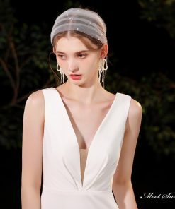 ウェディングベール ヘアバンド ヘッドドレス ヘアアクセサリー バードケージベール ショート ウエディングベール カジュアル リゾート 結婚式 花嫁 二次会