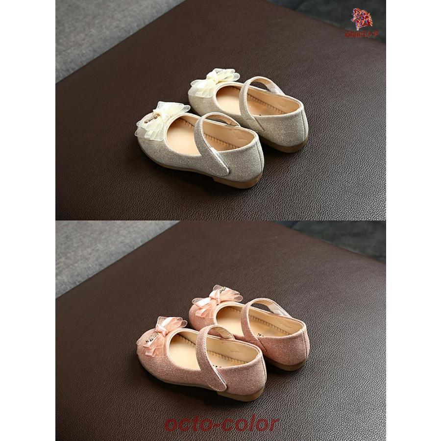 キッズ フォーマル靴 発表会靴 女の子 リボン レース キラキラ 子供 結婚式 フォーマルシューズ 子供靴 入園式 入学式 卒園式 ピアノ 発表会 入園準備 - 画像 (7)