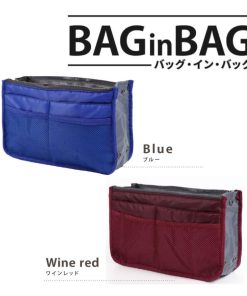 バッグインバッグ 大きめ 自立 レディース プレゼント 無地 化粧ポーチ おしゃれ 旅行用 ポーチ 散歩バッグ トラベルグッズ メンズ バックインバック