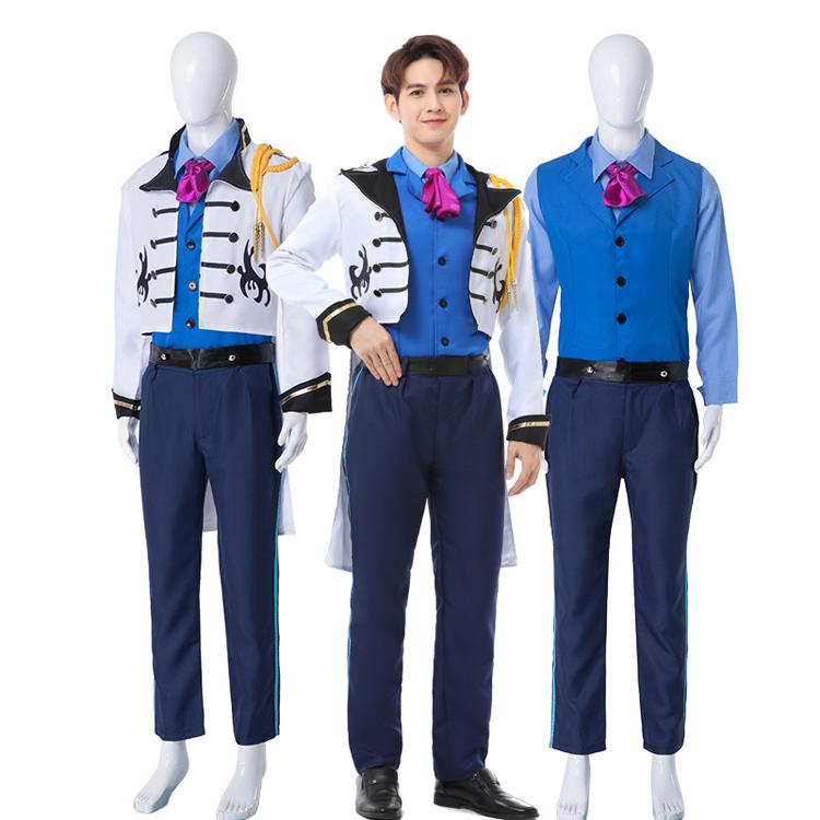 品質保証!ディズニー Frozen アナと雪の女王 ハンス王子様 コスプレ衣装★イベント/パーティー/コスチューム/アニメ/ハロウィン/cosplay18bx003 - 画像 (8)