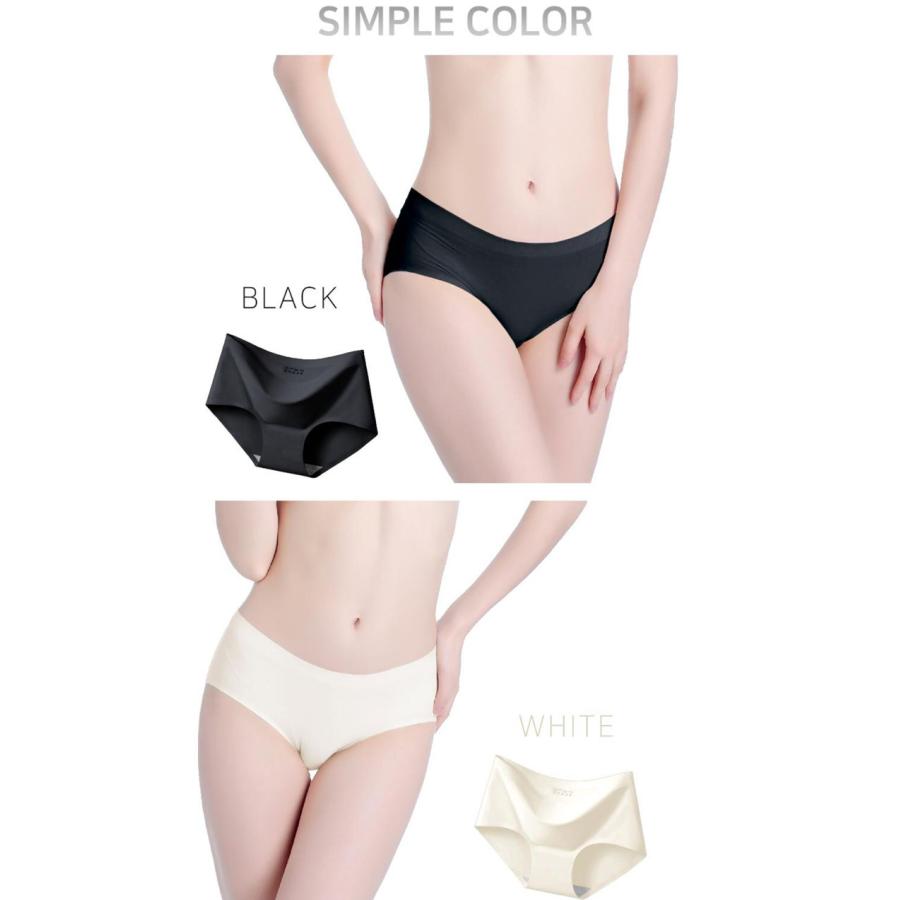 ノーライン ハイウエスト ショーツ レディース 美尻 パンツ インナー シームレス 補正 母の日 プレゼント ギフト M L XL 2XL 大きいサイズ - 画像 (4)