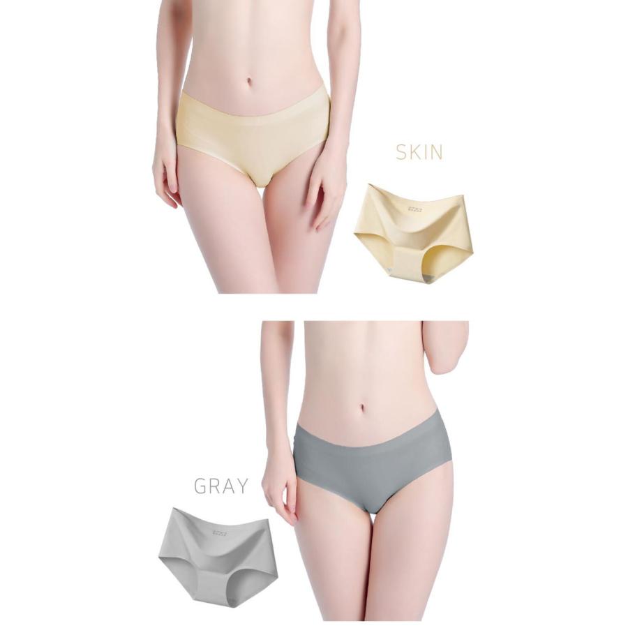 ノーライン ハイウエスト ショーツ レディース 美尻 パンツ インナー シームレス 補正 母の日 プレゼント ギフト M L XL 2XL 大きいサイズ - 画像 (5)