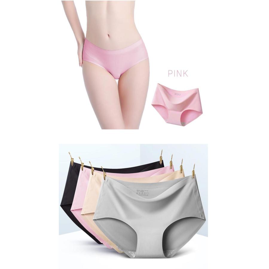 ノーライン ハイウエスト ショーツ レディース 美尻 パンツ インナー シームレス 補正 母の日 プレゼント ギフト M L XL 2XL 大きいサイズ - 画像 (6)