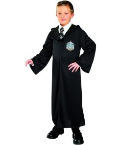 売切価格/ハリーポッター スリザリン ローブ コスチューム 105-150cm 男の子 女の子 ハロウィン 仮装 子供 衣装 コスプレ