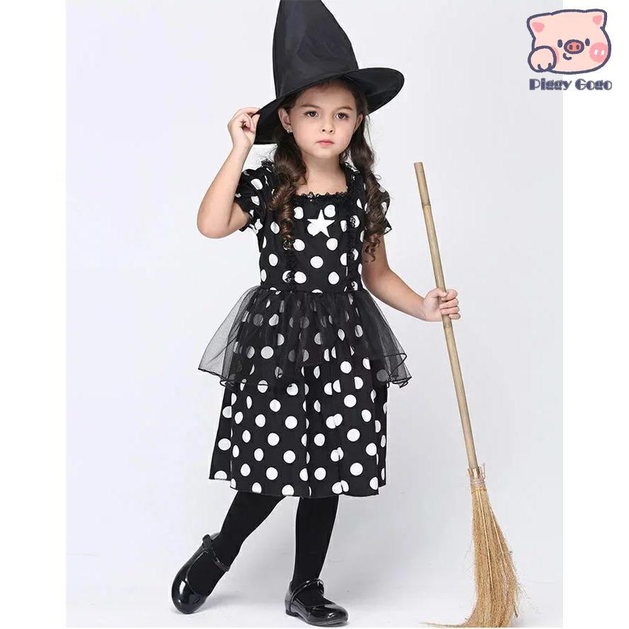 衣装 子供 魔女 巫女 ワンピース 女の子 子供用 仮装 ダンス衣装 キッズ コスチューム