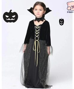 衣装 子供 ねこ女 巫女 魔女 児童  子供用 仮装 ダンス衣装 ワンピース キッズ衣装 コスチューム 子供仮装