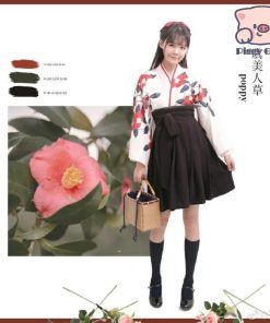 チャイナ服 チャイナ風 中華服 中国風 中華風 漢服 2点セット ひざ丈 ミモレ丈 スカート ドレス チャイナドレ  コスチューム 仮装 レディー