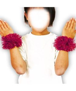 ARTEC キラキラリストバンド2個組 桃 ATC2976 代引不可 メール便