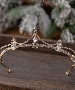 王冠 かんむり ティアラ 花嫁 ウエディング 誕生日 結婚式 発表会 成人式 クリスマス ヘアアクセサリー 写真撮影 上質 パーティー