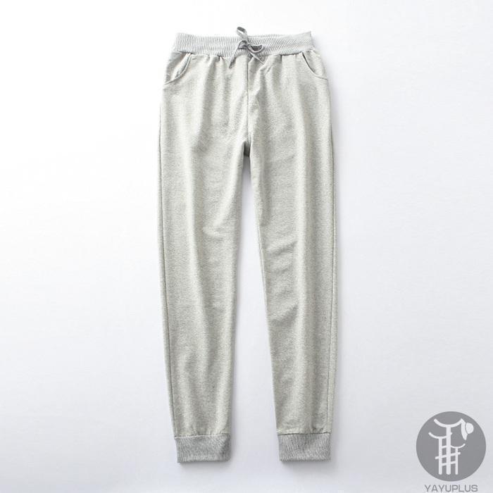 【値下げ】ジョガーパンツ スウェット レディース 無地 ウエストゴム パンツ ロング丈 スポーツ ヨガ 部屋着 運動着 春 秋 20代 30代 - 画像 (3)