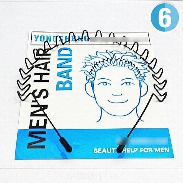 男性用カチューシャ 男性 カチューシャ カチューシャメンズ 痛くない ヘアバンド ウェーブ レディース - 画像 (6)