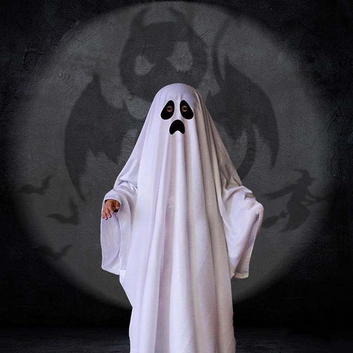 ハロウィン 衣装 おばけ ポンチョ コスプレ 2025 大人 子供 被るだけ キッズ 親子 男性 女性 コスチューム お化け オバケ ペア お揃い 仮装 マント シーツ 服 - 画像 (9)