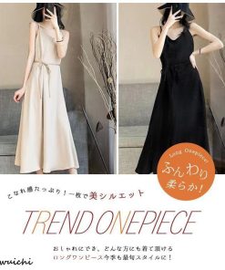 ワンピース キャミワンピース 夏新作 シフォン ノースリーブ  マキシワンピース ヌケ感 ロング UVカット 大