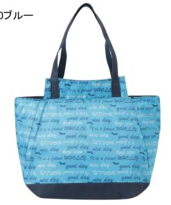 トートバッグ 3L26 [WHOLLY ウォーリー] 保温保冷 大容量 BIGサイズ 買い物 レジャー イヌ レディース [変更キャンセル不可]