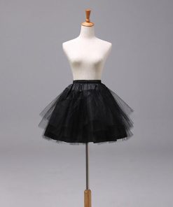 パニエ チュチュ ドレスインナー パニエスカート 3段式 ショート丈 ウエストゴム ボリューム 衣装 コスプレ ロリータ 華やか