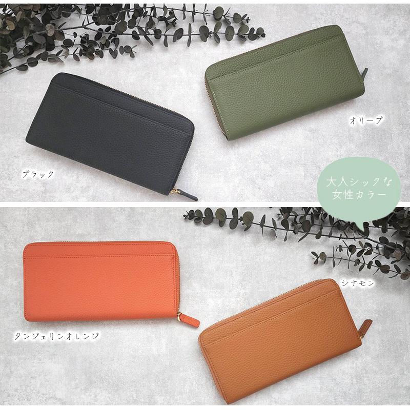 MERCOLEDi 長財布 レディース 本革 財布 スキミング防止 ギャルソン 通帳ケース 革 おしゃれ 大容量 カード入れ 多い 小銭入れ 大きく開く 分別 主婦 - 画像 (7)