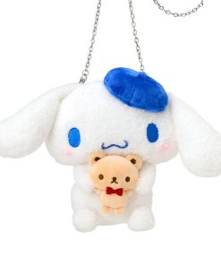 sanrio シナモロール キャラクター形ショルダーバッグ(くまさんといっしょ)