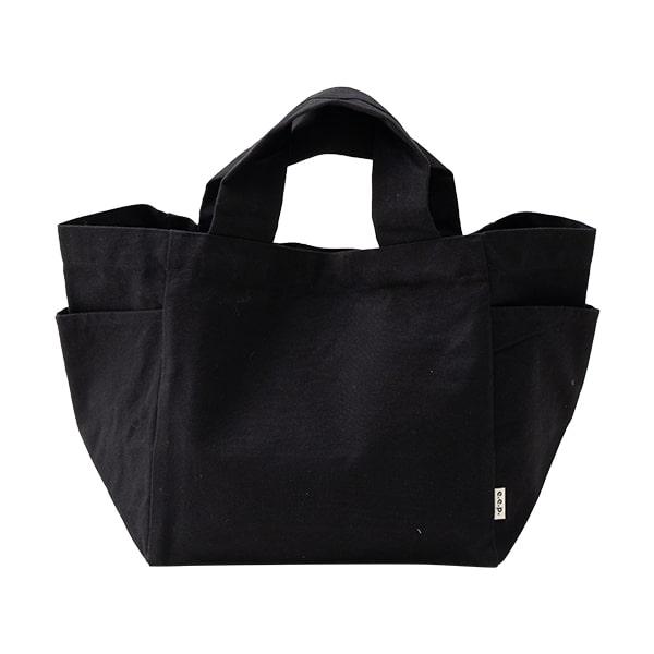 トートバッグ レディース 大きめ a4 キャンバス 大容量 リサイクル素材 シンプル ナチュラル - 画像 (3)