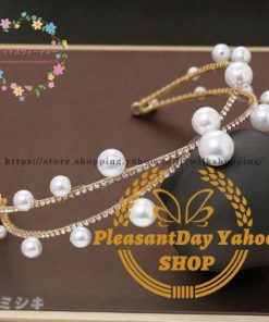 ウェディング カチューシャ パール ヘッドドレス 結婚式 ブライダル ヘアアクセサリー 髪飾り 花嫁 パーティー シンプル 発表会 演奏会 成人式 卒業式 お呼ばれ