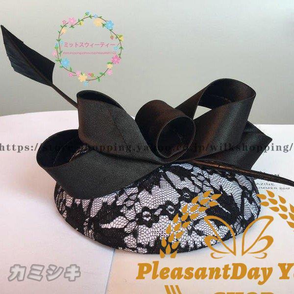 ウェディングハット 安い ブライダル ヘアアクセサリー 花嫁 ヘッドドレス 結婚式 パーティーハット 髪飾り 帽子 ウエディングハット 二次会 披露宴 ミニハット - 画像 (4)