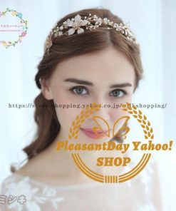 ウェディング ヘッドドレス 花 カチューシャ 演奏会髪飾り ヘアバンド ナチュラル ヘアアクセサリー 髪飾り 結婚式 ブライダル パーティーアクセサリー