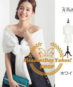 6色 ウエディングショール ブライダルケープ 花嫁 結婚式 ショール ボレロ ストール 肩掛け 二次会 発表会 披露宴 パーティー ウェディング フォーマル お呼ばれ