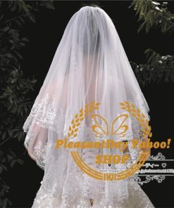 ウエディングベール ウェデイングベール フェイスアップ レース ヴェール ミドル丈 ブライダル 結婚式 二次会 披露宴 キラキラ 前撮り ショートベール