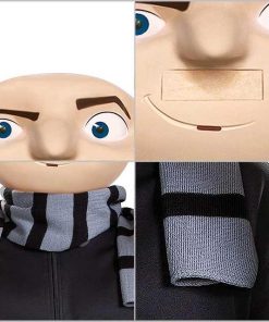 【並行輸入品】ハロウィン コスプレ 仮装 ミニオンズ 怪盗グルー マスク ニットスカーフ 大人用 2点セット 119159AD