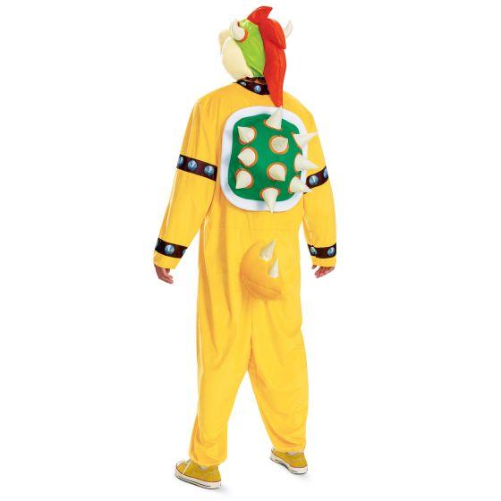【並行輸入品】ハロウィン コスプレ 仮装 スーパーマリオブラザーズ メンズ Bowser Hooded Jumpsuit Adult クッパ 着ぐるみ 大人用 168389 - 画像 (3)