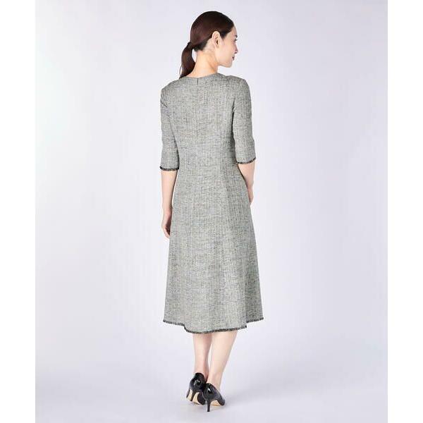 KEITH Lサイズ / キースエルサイズ 【Lサイズ】スプリングツィードワンピース - 画像 (2)