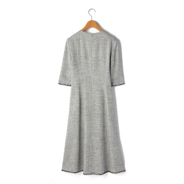 KEITH Lサイズ / キースエルサイズ 【Lサイズ】スプリングツィードワンピース - 画像 (4)