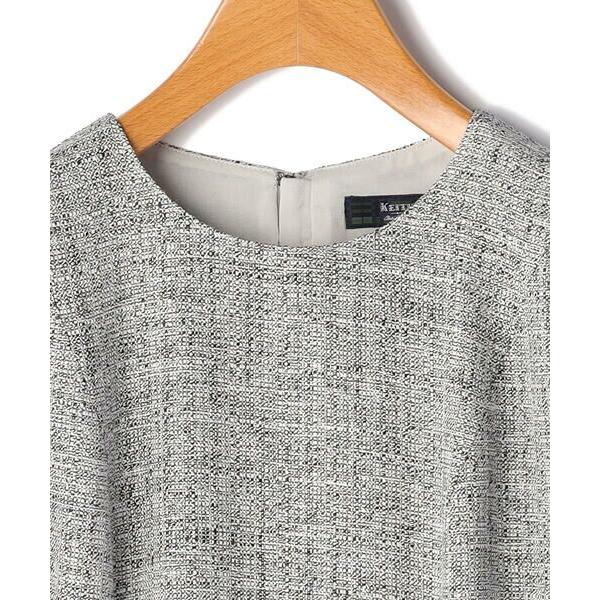 KEITH Lサイズ / キースエルサイズ 【Lサイズ】スプリングツィードワンピース - 画像 (5)