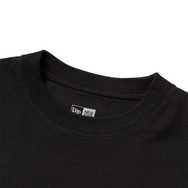 NEW ERA NEWERA ニューエラ 半袖 オーバーサイズド コットン Tシャツ MLBチームロゴ ブラック 14410064【 トップス オーバーサイズ 綿 】【メール便・代引不可】 - 画像 (5)