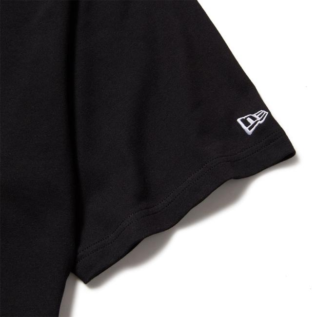 NEW ERA NEWERA ニューエラ 半袖 オーバーサイズド コットン Tシャツ MLBチームロゴ ブラック 14410064【 トップス オーバーサイズ 綿 】【メール便・代引不可】 - 画像 (6)
