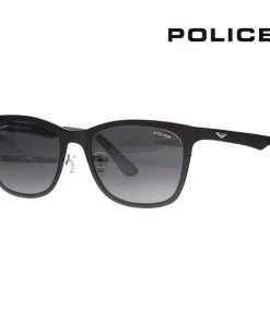POLICE ポリス SPLQ07J 531P 52 サングラス 2025年モデル ウェリントン メンズ メタル 偏光