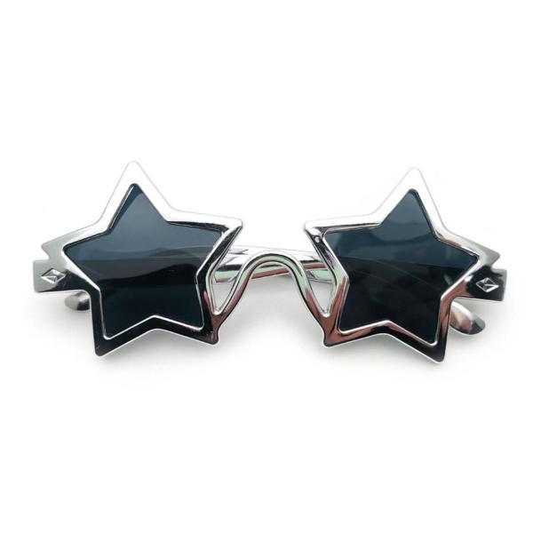 スターグラスデコレーション トレンディで面白いメガネ コスプレ 仮装 ダンス 男の子用 - 画像 (5)