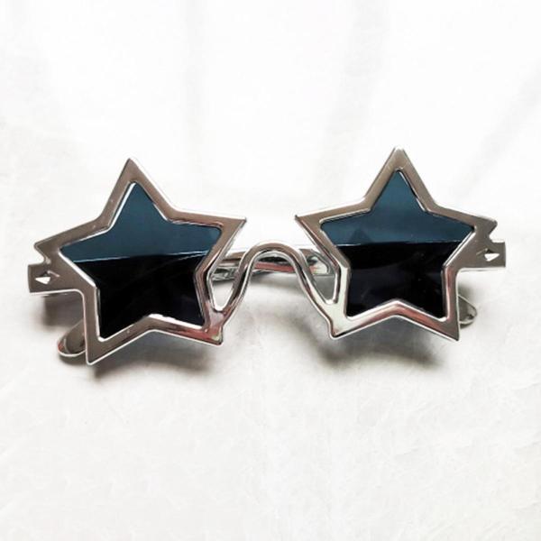 スターグラスデコレーション トレンディで面白いメガネ コスプレ 仮装 ダンス 男の子用 - 画像 (7)