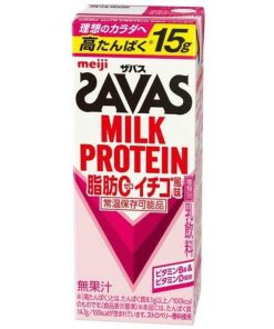 【ポイント8倍】◆明治 ザバス MILK PROTEIN 脂肪0 イチゴ 200ml